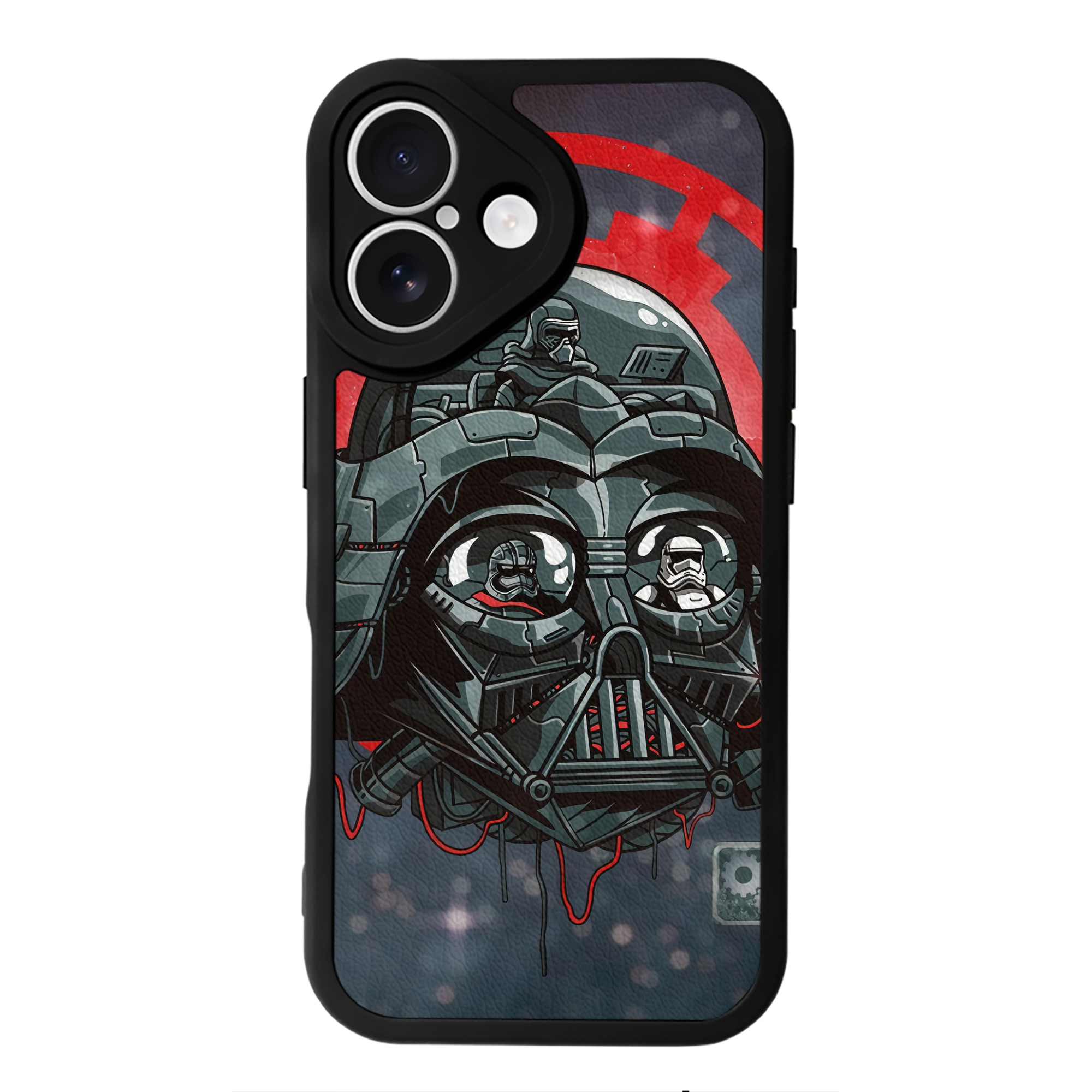 （画像用） スター・ウォーズ Star Wars 【iPhone 16シリーズ対応】シリコンスマホケース（レザー調） 材質：シリコン